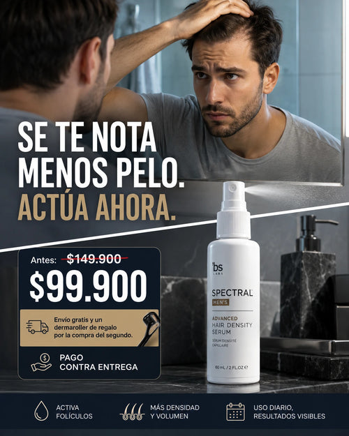 DS Laboratories Spectral.DNC-N Men's Advanced Hair Density Serum con Nanoxidil al 5%